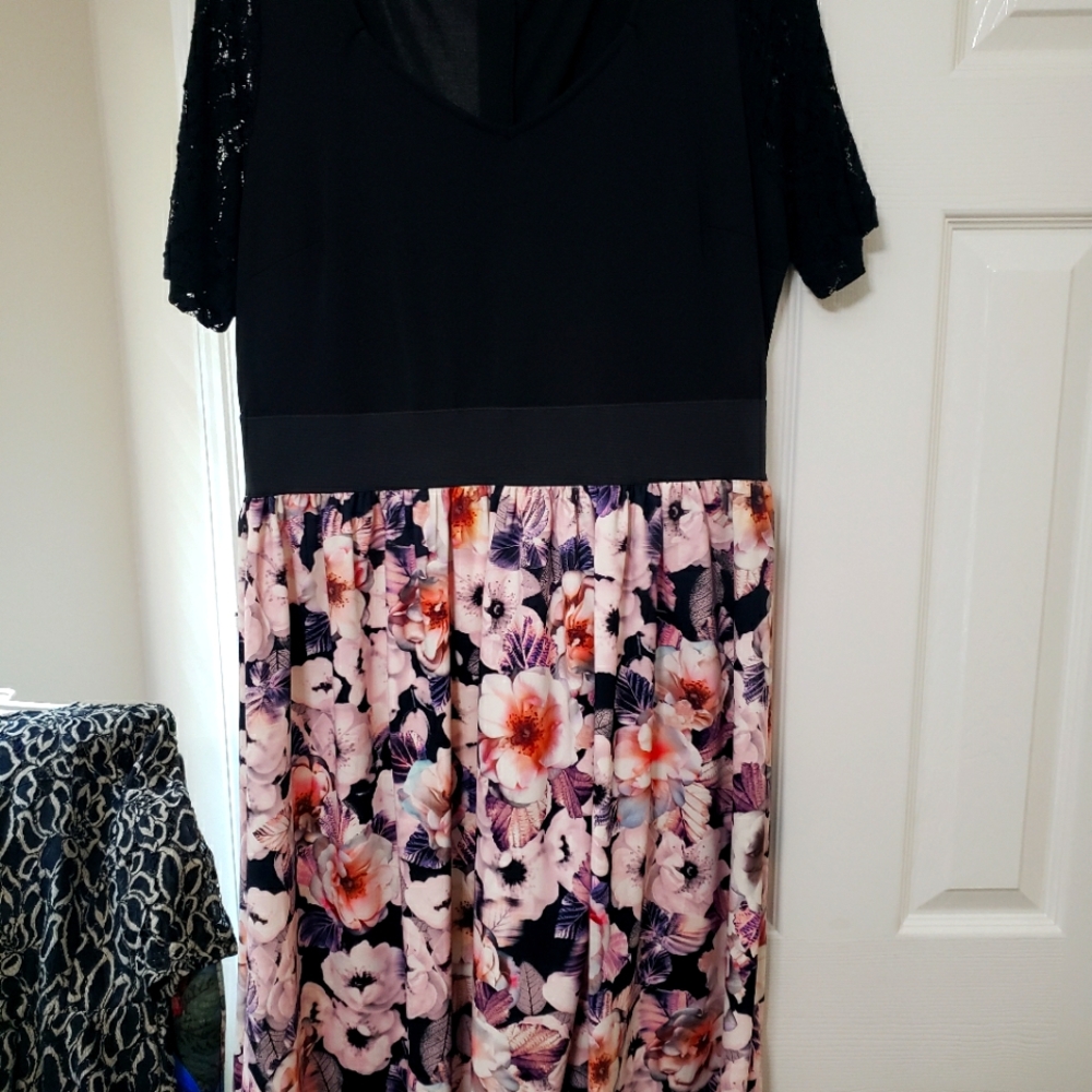 Cherry Blossom Design Dress